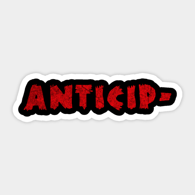 Rocky Horror Picture Show - Anticipation Sticker by ysmnlettering